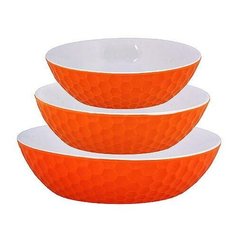 Набор салатниц керамика 3 пр Loraine 29566 KSMB-29566