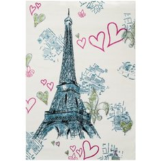 КОВЕР ФРИЗЕ "CRYSTAL" 1,2*1,8 М 2795 CREAM (1) "МЕРИНОС"