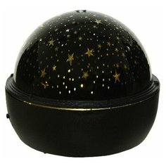 Настольный проектор ДОМАШНЯЯ ГАЛАКТИКА, тёплый белый LED-огонь, 16x13 см, таймер, батарейки, Kaemingk