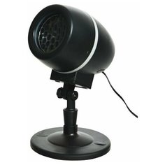 Светодиодный проектор кружащиеся снежинки, проекция на 25 м2, холодный белый свет, 10x15x35 см, таймер, для дома и улицы, Kaemingk