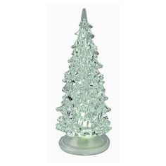 Декоративный светильник ёлочка-льдинка с RGB LED-огнями,19 см, батарейки, Koopman International