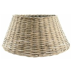 Плетёная корзина натуральная для декорирования основания елки, натуральное дерево, 57х28 см, Kaemingk