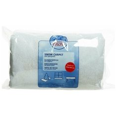 Снежное покрывало ЗОЛОТЫЕ ИСКОРКИ, белое с золотым глиттером, полиэстер, 250х100 см, Kaemingk