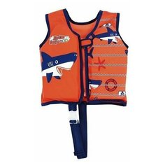 Жилет для плавания с пенопластовыми вставками, оранжевый, M/L, 3-6 лет, BestWay