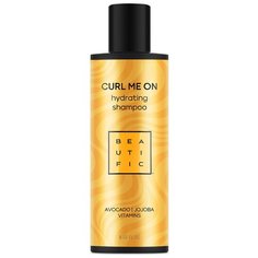BEAUTIFIC Шампунь "Curl Me On" восстановление для кудрявых и волнистых волос, с маслом авокадо и жожоба, 250мл
