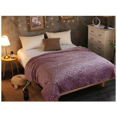 Плед Cleo Moreska, 200 х 220 см, сирень