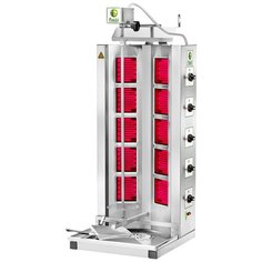 Гриль для шаурмы Fimar GYR100 серебристый