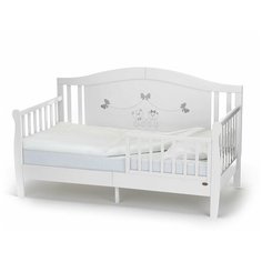Детская кровать-диван Nuovita Stanzione Verona Div Fiocco (Bianco/Белый)