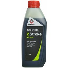 Минеральное моторное масло Comma Two Wheel 2 Stroke Mineral, 1 л