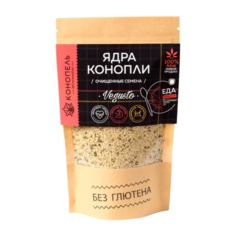 Ядра семян конопли (очищенные) Vegusto, 0,15 кг Конопель