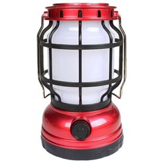 Фонарь светодиодный аккумуляторный USB 1596 кемпинговый с диммером и солнечной батареей Police