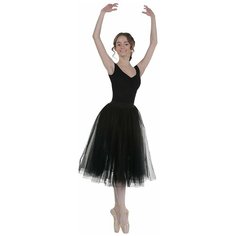 Юбка-шопенка для хореографии 991 (Черный, 42) Solo