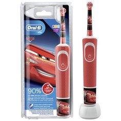 Зубная щетка электрическая Oral-B Kids Cars красныйбелый