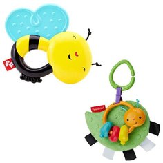 Прорезыватель Fisher Price Гусеничка и Пчелка