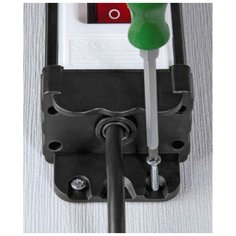 Сетевой удлинитель Hama H-47823 2м 8 розеток черныйбелый