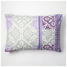 Наволочка Экономь и Я 50*70 "Ажур" цв. фиолетовый,120 гр/м2,100%хлопок,бязь 4494382