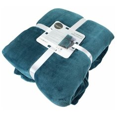Плед Flamingo 200x220 см микрофибра цвет бирюзовый Inspire