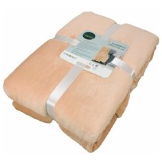 Плед Flamingo 200x220 см микрофибра цвет бежевый Inspire