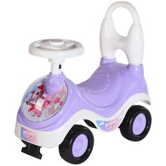 Каталка-толокар Компания Друзей Малыш. Единорог 2 сиреневый/белый