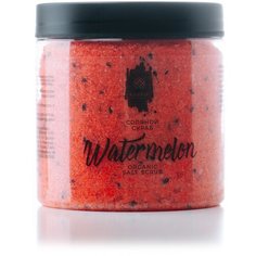 Fabrik Cosmetology Соляной скраб Арбуз для тела и отшелушивания с маслом ши 420 г.