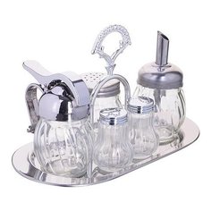 Набор для специй 6пр (соль,перец,масло,поднос,сахарница,приправы) MayerBoch 23386 KSMB-23386