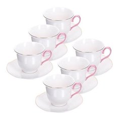 Чайный сервиз 12пр 220мл Нежность LORAINE 26643 KSMB-26643