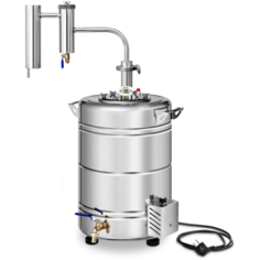 Самогонный аппарат дистиллятор Феникс мечта NEW 30 литра с встроенным ТЭН