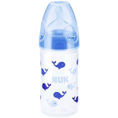 Бутылочка для кормления NUK Blue Whales 150 мл c 0 мес