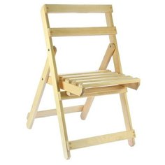 Стул складной, 60×50×75см, из хвои 4359737 Добропаровъ