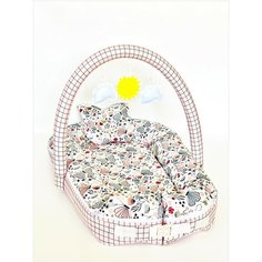 Кокон-гнёздышко для новорожденного Happy_Kids ЦВ 0001
