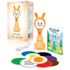 Развивающая игрушка BertToys Зайчик Няня PRO, оранжевый