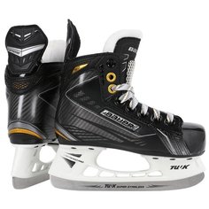Коньки хоккейные Bauer Supreme S160 BTH14 YTH (размер D Y8, цвет Черный) Бауэр