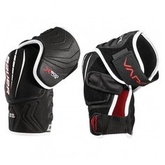 Налокотники Bauer Vapor X800 Lite S18 SR (размер S, цвет Черный/белый/красный) Бауэр