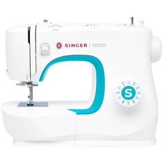 Швейная машина Singer M3305, белый/зеленый