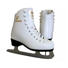 Коньки фигурные GRAF Geneva White JR (размер 30, цвет Белый)