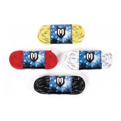 Шнурки для коньков Mad Guy с пропитки Eco-Line 244 см (размер 244см, цвет Желтый)