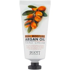 Крем для рук Jigott Real moisture с аргановым маслом 100 мл 1 шт.