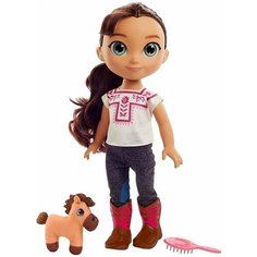 Кукла Lucky Baby мульт Disney Spirit с питомцем 35 см Mattel