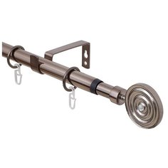 Карниз однорядный Arttex Телескоп 408.688 (300 см) коньяк