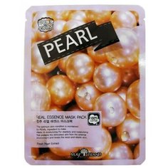 Тканевая маска для лица "May Island", с Жемчугом. Real Essense Pearl Mask Pack 400983