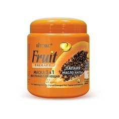 Витэкс Маска д/вол.восстанавливающ. 3 в 1(папайя/амлы) 450мл/18 FRUIT Therapy Viteks