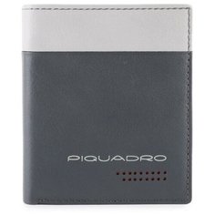 Чехол для кредитных карт Piquadro Urban PP1518UB00RGRN серыйчерный натур.кожа