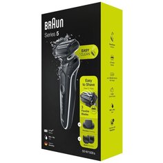 Бритва сетчатая Braun Series 5 50-W1500s реж.эл.3 питан.аккум. черный