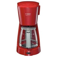 Кофеварка капельная Bosch TKA3A034 1100Вт красный