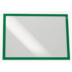 Магнитная рамка Durable Duraframe A3 настенная прямоугольная зеленый упак.6шт