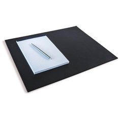 Настольное покрытие Durable 7304-01 кожа 30x42см черный нескользящая основа