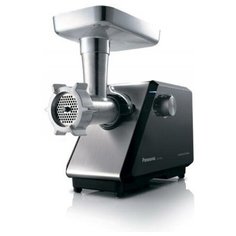 Мясорубка Panasonic MK-ZJ3500KTQ 3500Вт черныйсеребристый