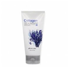 Пенка для умывания "3W CLINIC", с коллагеном. COLLAGEN CLEAN UP CLEANSING FOAM, 150 мл. 063376