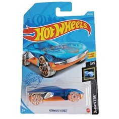 Hot Wheels Базовая машинка Forward Force, синяя