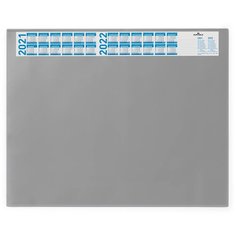 Настольное покрытие Durable 7204-10 52x65см серый нескользящая основа прозрачный верхний слой